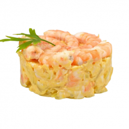 Ensaladilla de Gambas Cubo...