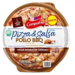 Pizza Salsa Pollo Y Bacon...