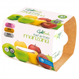 Puré De Fruta Manzana Pack...