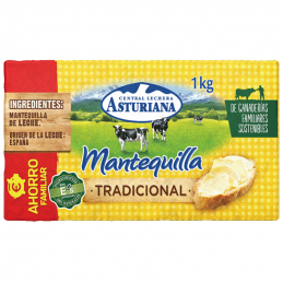 Mantequilla Bloque 1 kg...