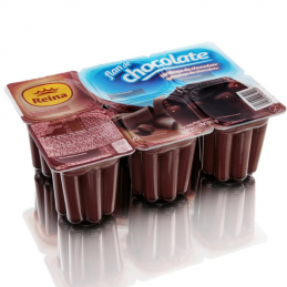 Flan de Chocolate Con...