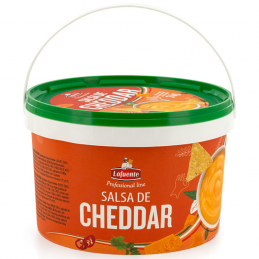 Salsa de Queso Cheddar Cubo...