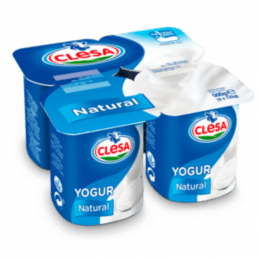 Yogur natural pack-4 "Clesa"