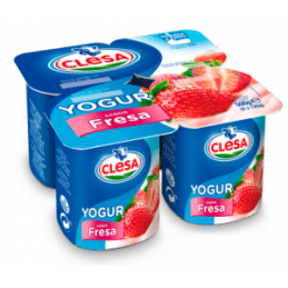 Yogur sabor fresa pack-4...
