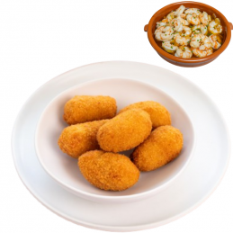 Croqueta Gamba al Ajillo...