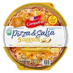 Pizza 5 Quesos "Campofrio"