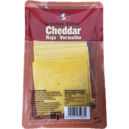 Queso Loncha Cheddar Rojo...