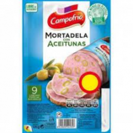 Mortadela loncheada con...